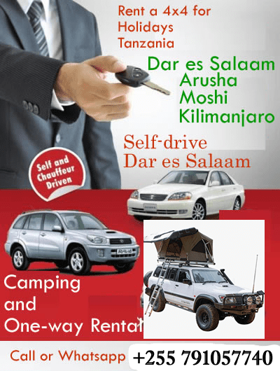 Travelling to Tanzania on an independent trip, rent a 4×4 from us at any time. If you ever find yourself in need of a rental car at the last minute, we are here to assist you in finding the best deals.